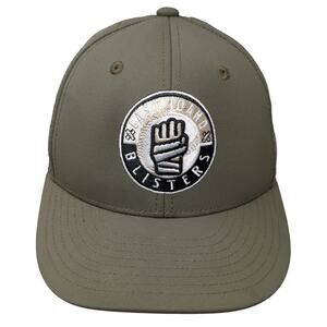Last Idaho Blisters Fitted Baseball Cap Green S Adjustable Embroidered Champro